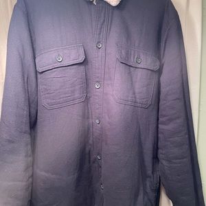 SHERPA-LINED FLANNEL Hollister Jacket
